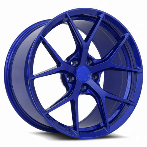 MRR FS06 Candy Blue 20x11 +25mm with Lexani LX-Twenty 245/45ZR20