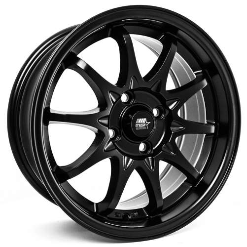 まや様【Rin】/4 MST MT04 15x7 35 Matte Black | 04-5749-35-MBK | Fitment Industries