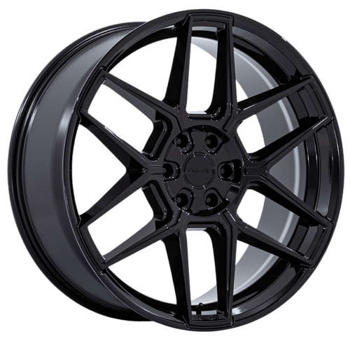Niche Rise Gloss Black 20x9 +15mm with Nitto NT555 G2 315/35ZR20