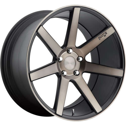 Niche Verona 18x9 5 40 Black Flake M 40 Fitment Industries