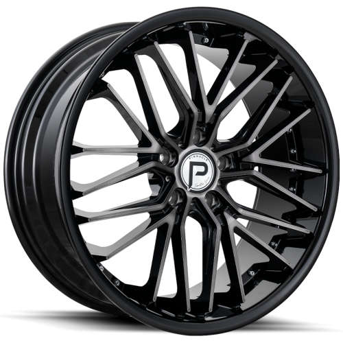 Pinnacle Legacy Gunmetal with a Gloss Black Lip 20x10 +40mm with