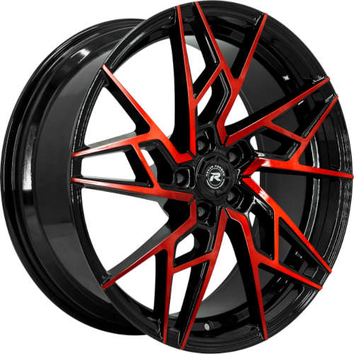 Renzo Ascari 20x9 15 Black Red | Z03-2090-00-15RTB | Fitment 