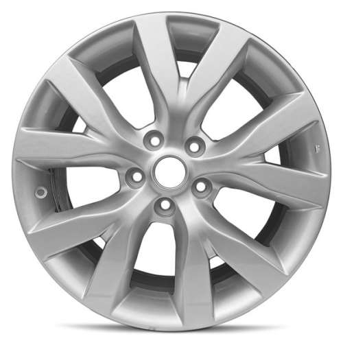 Road Ready RRW-62562A Silver 18x7.5 +50mm with Velozza ZXV4