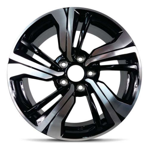 Road Ready RRW-64099 Black with Machined Spoke Edges 17x7 +45mm