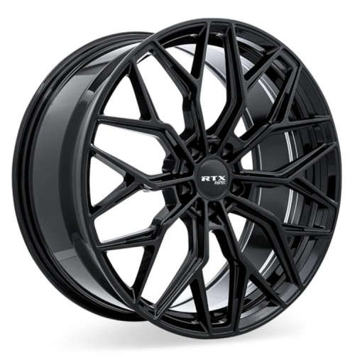 rin 2 ♡ RTX R-Spec RS02 Gloss Black 18x8 +38mm with Velozza ZXV4 235