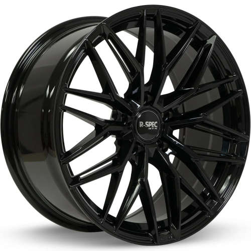 RTX R-Spec SW20 Gloss Black 18x8.5 +45mm with Dunlop Direzza DZ102