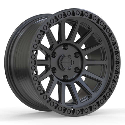 Scorpion SC39 Matte Black with a Simulated Beadlock 17x9 -12mm