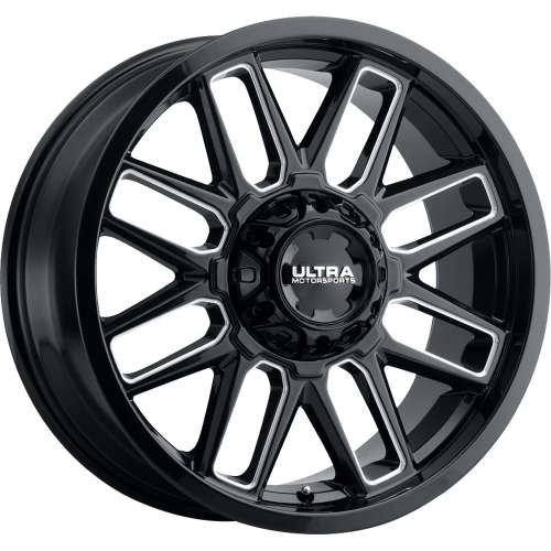 Ultra Butcher 18x9 12 Black Milled 231 35bm 12 Custom Offsets