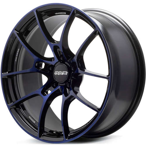 Volk G025 Dark Blue 19x10.5 +22mm with Michelin Pilot Sport 4 S