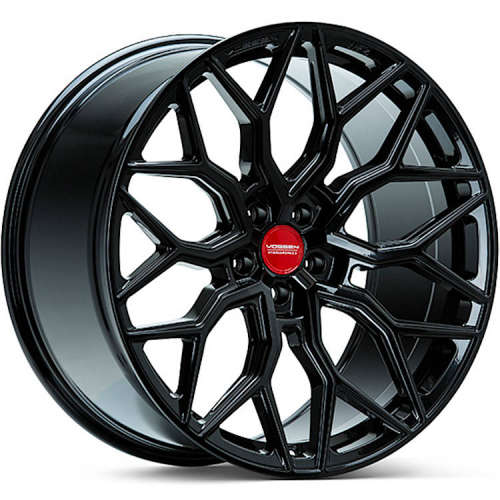 Vossen HF2 21x9 30 Gloss Black | HF2-1B900+30-GBK-F