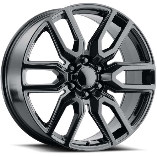 Voxx Replicas Denali NZH Gloss Black 20x9 +27mm with Goodyear