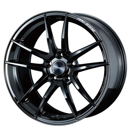 WedsSport RN-55M Gloss Black 18x9 +35mm with Lexani LXUHP-207 215 
