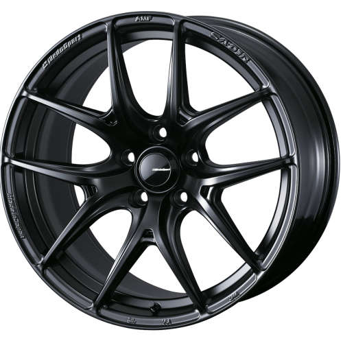 WedsSport SA-01R Matte Black 18x9.5 +38mm with Goodyear Eagle F1 