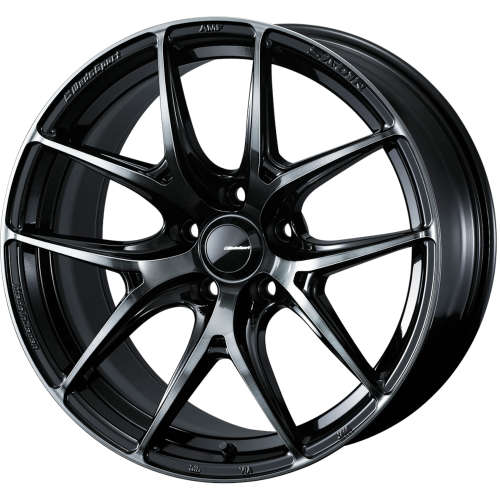 WedsSport SA-01R 17x6.5 50 Weds Black Clear | WED-74618 | Fitment