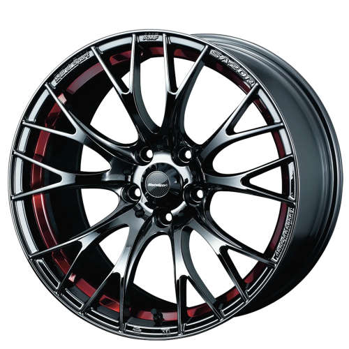WedsSport SA-20R 18x8.5 45 Black Red | WED-72801 | Fitment Industries