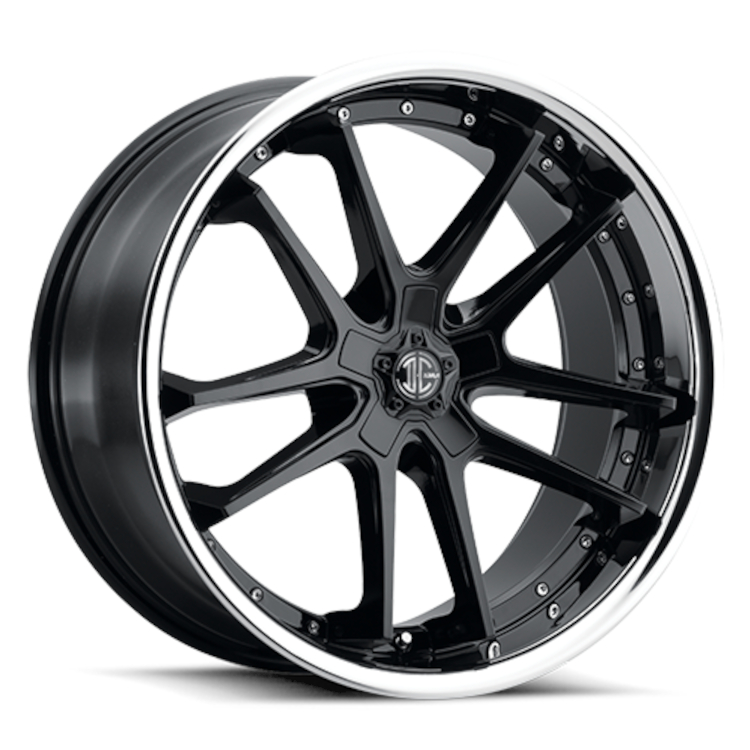 Black Chrome 2Crave N34 Wheels