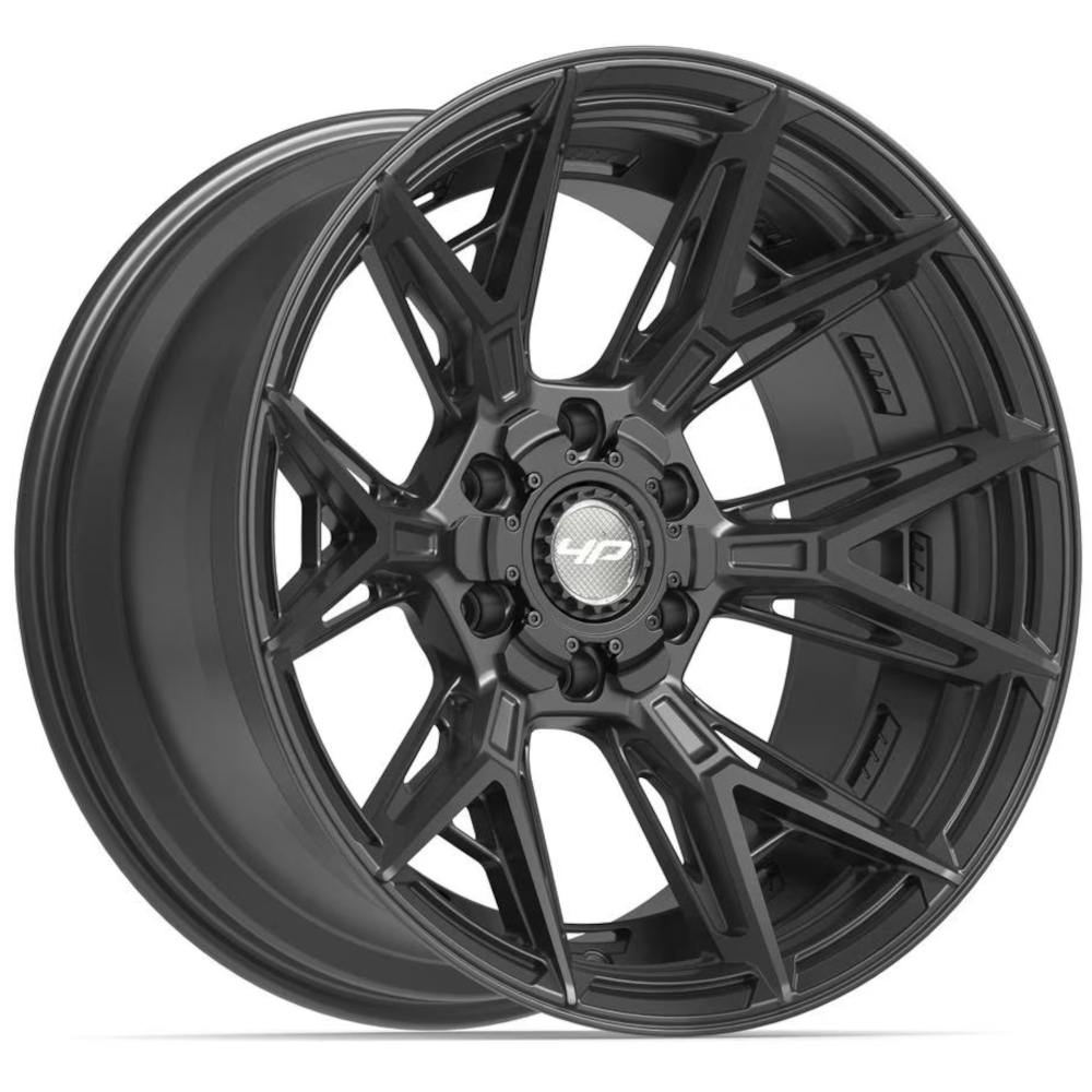 Satin Black 4Play 4P40 Wheels