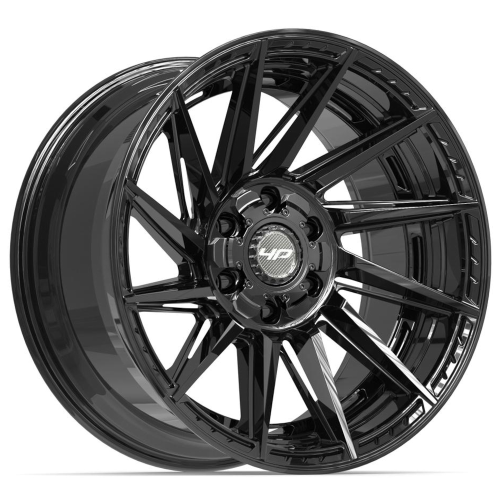 Gloss Black 4Play 4P42 Wheels