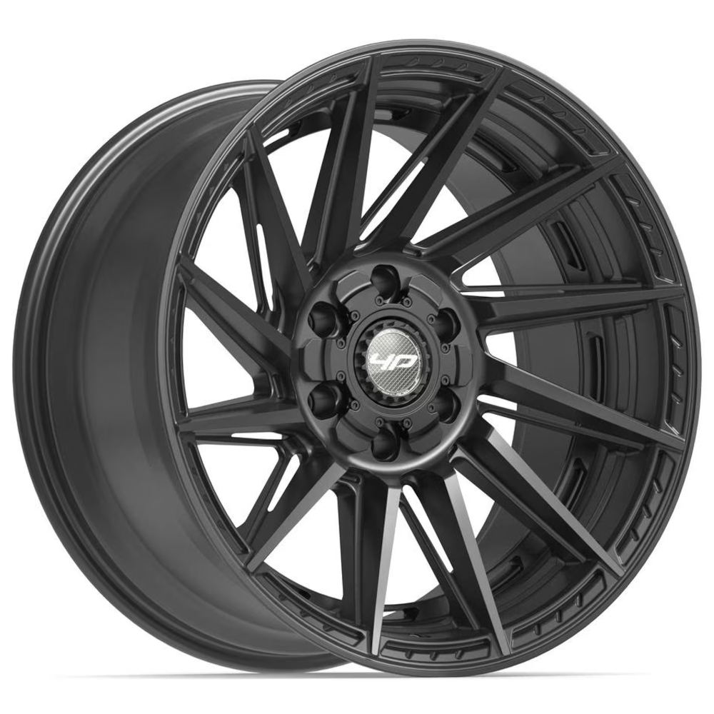 Satin Black 4Play 4P42 Wheels