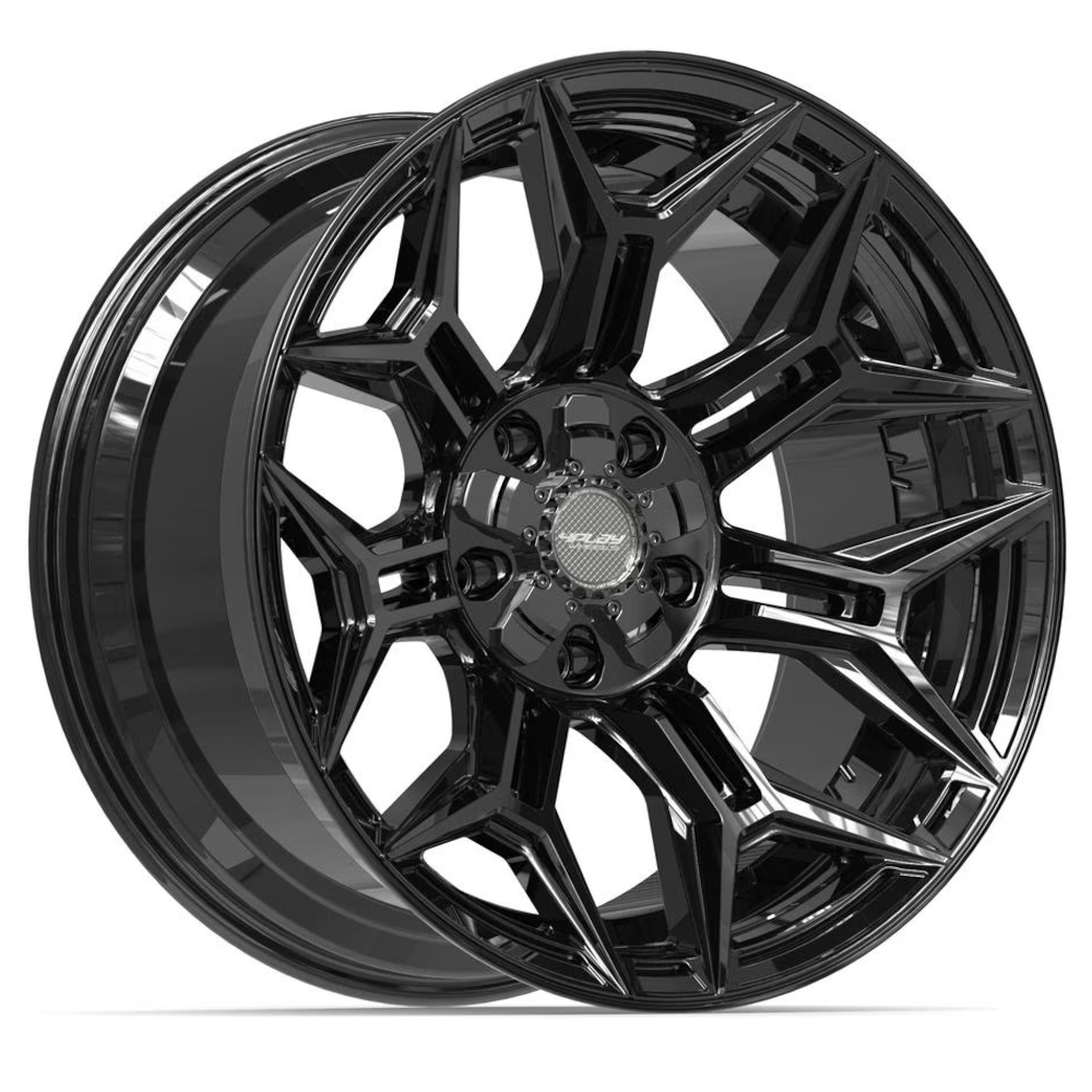 Gloss Black 4Play 4P44 Wheels