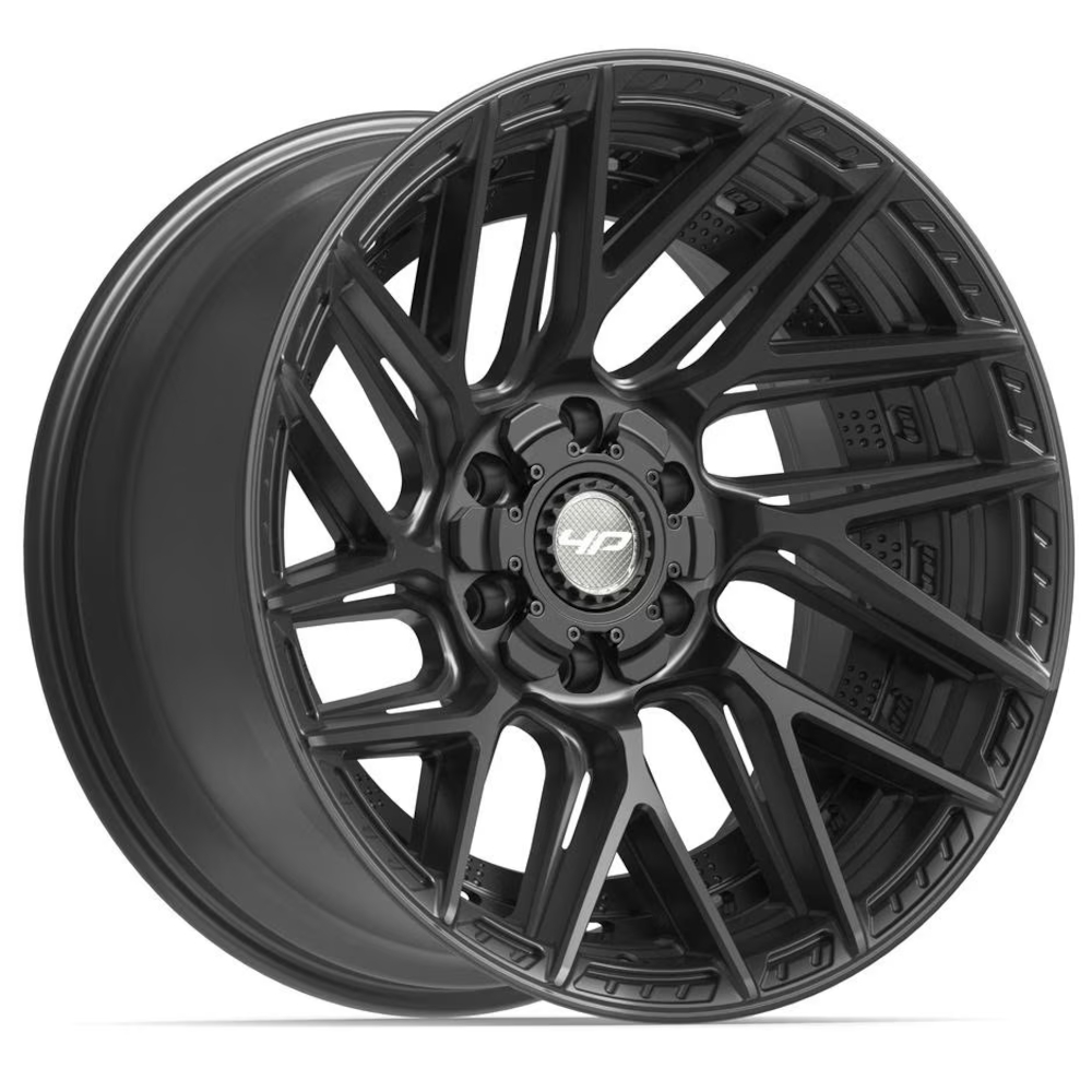 Satin Black 4Play 4P45 Wheels