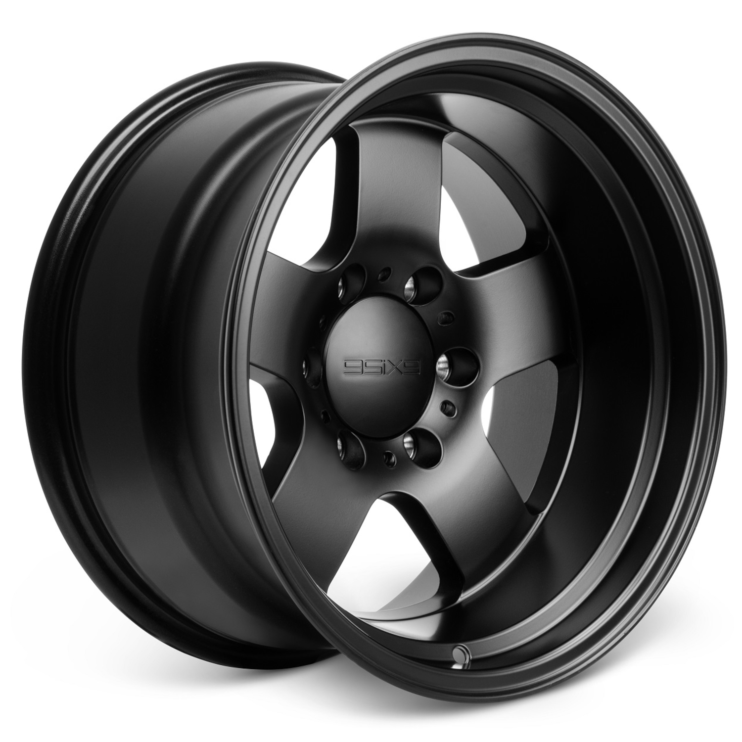 Matte Black 9SiX9 FIVE-3 Deep Wheels