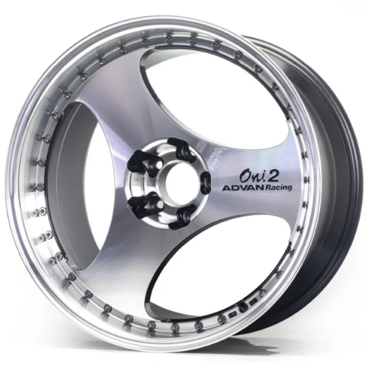 Machined Advan Racing Oni 2 Progressive Wheels