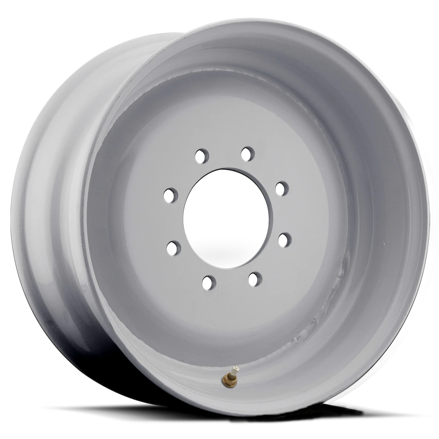 Silver Allied Wheel Single Commercial Trailer Wheels