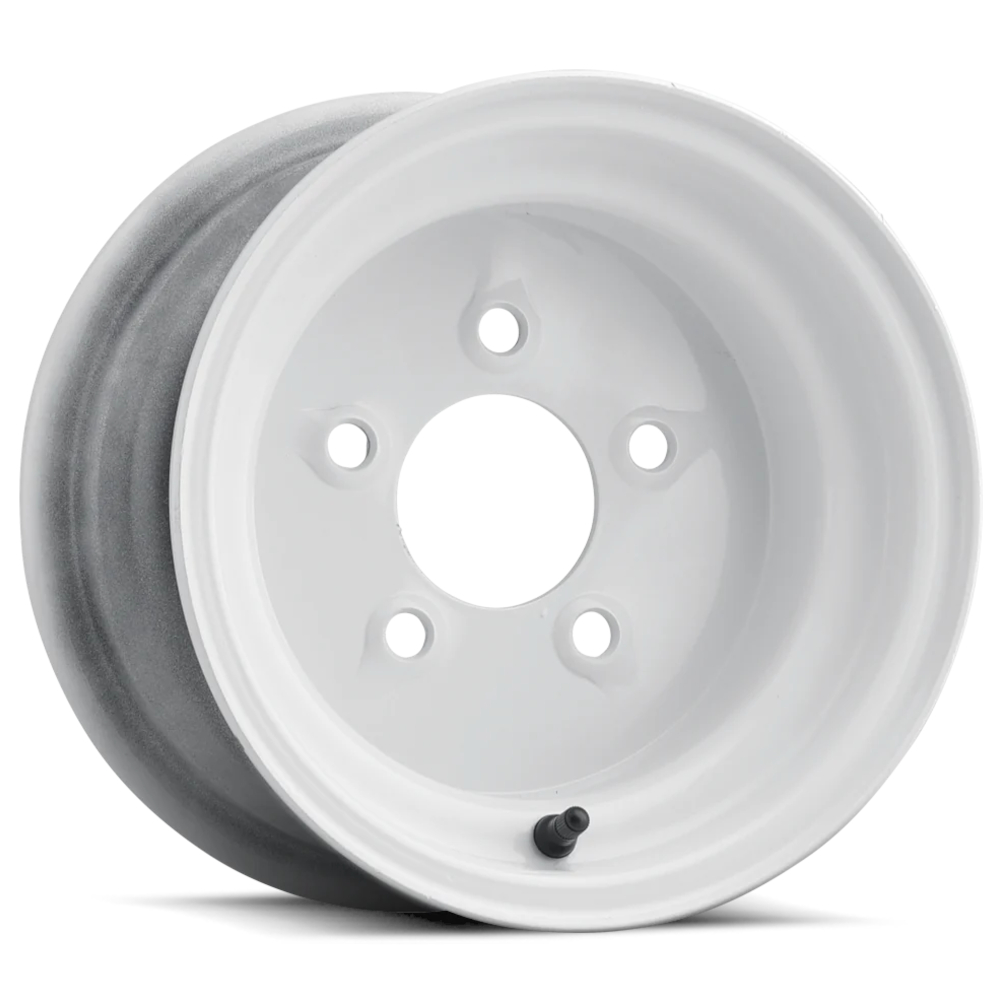 White Allied Wheel Solid White Wheels