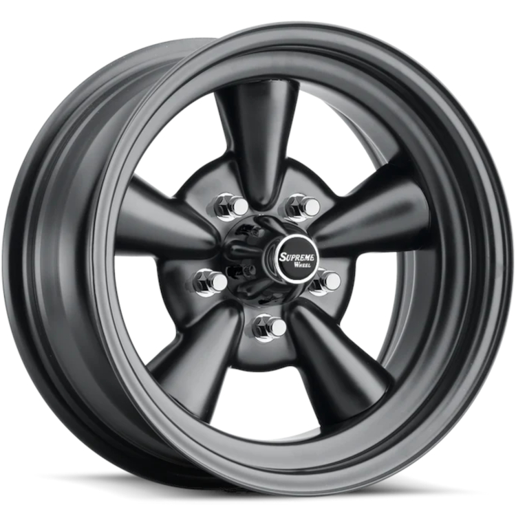 Matte Black Allied Wheel Supreme Wheels