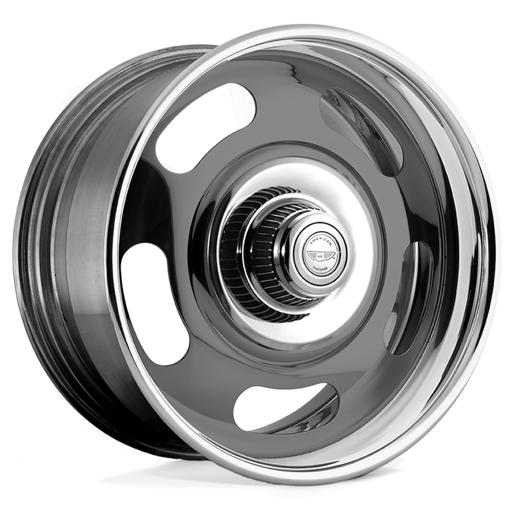 Gray Polished American Racing Vintage Rally Wheels