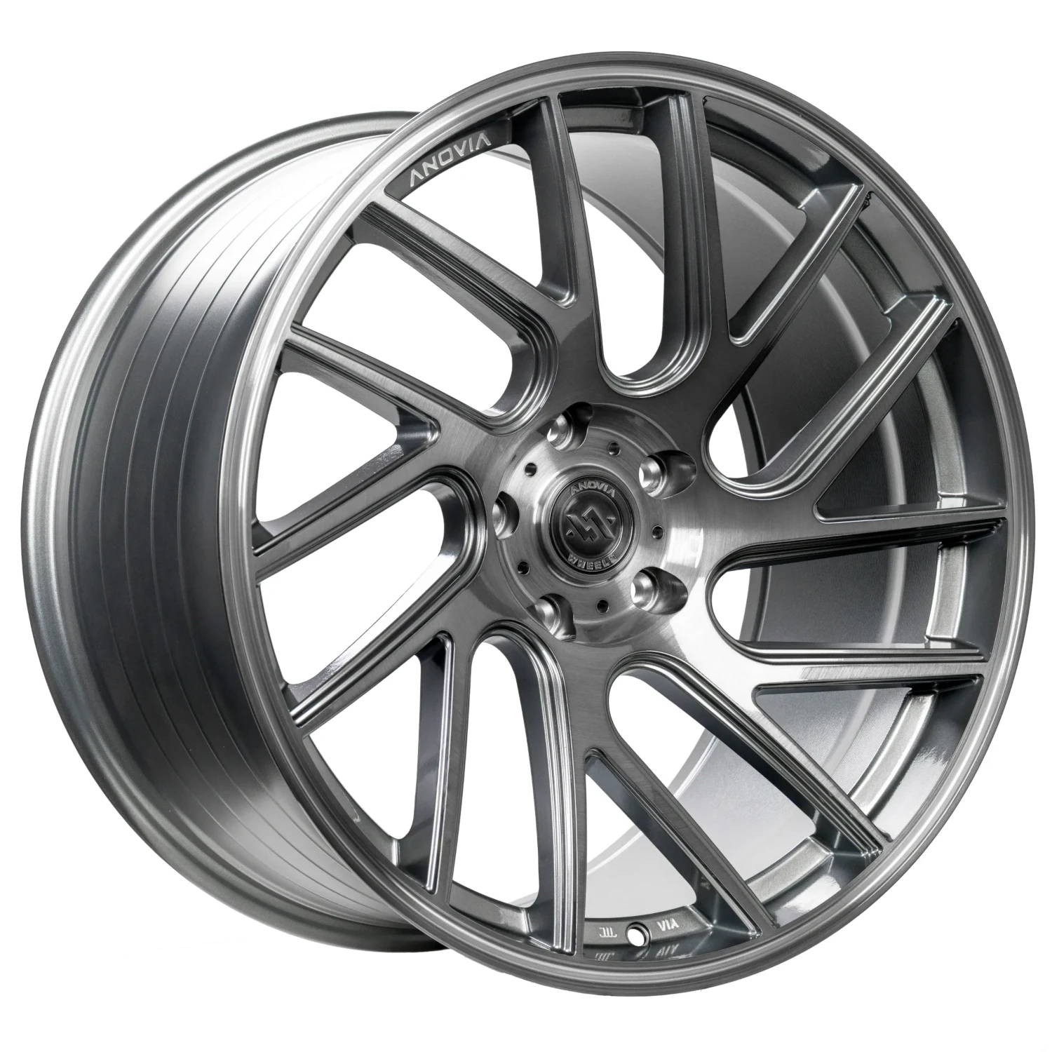 Brushed Gunmetal Anovia Elder Wheels