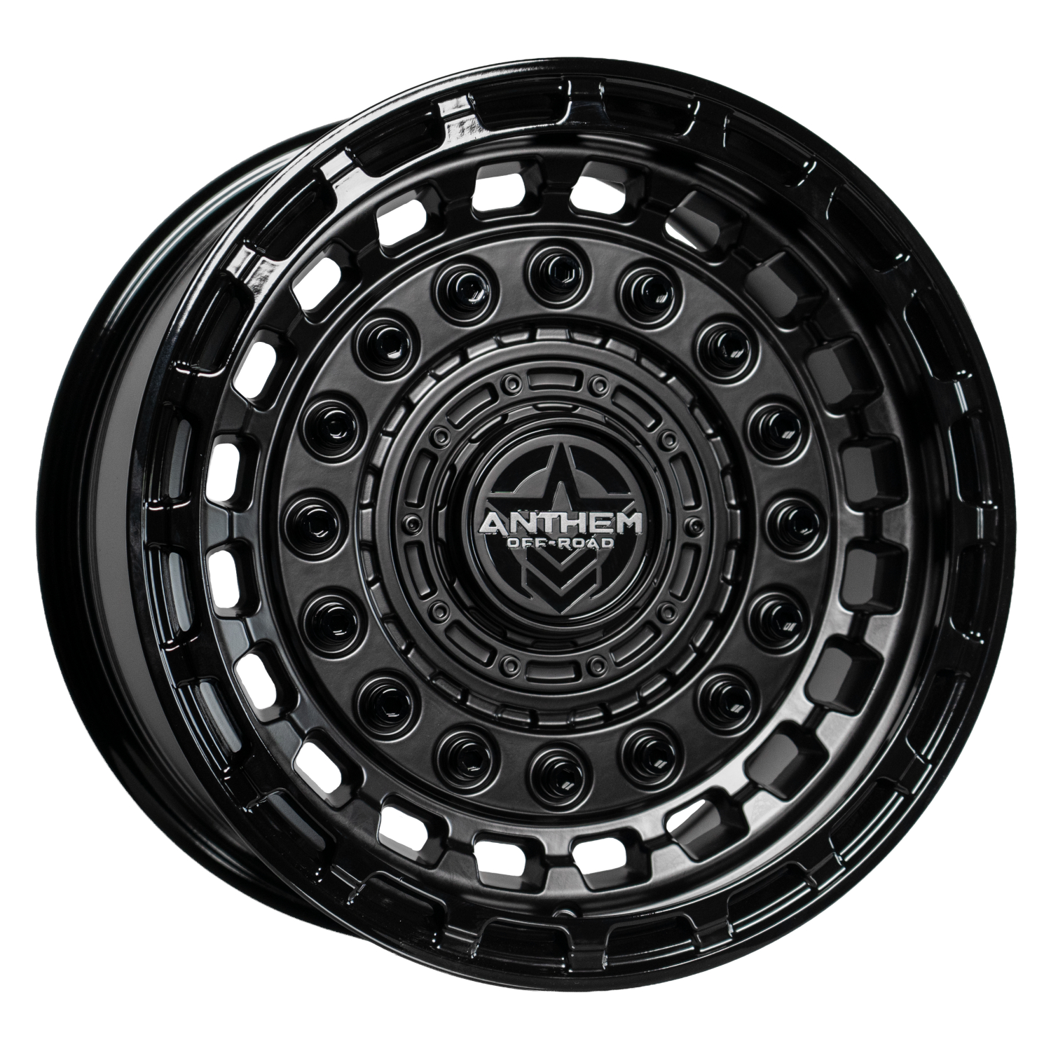 Satin Black Anthem Off-Road Mercenary Wheels