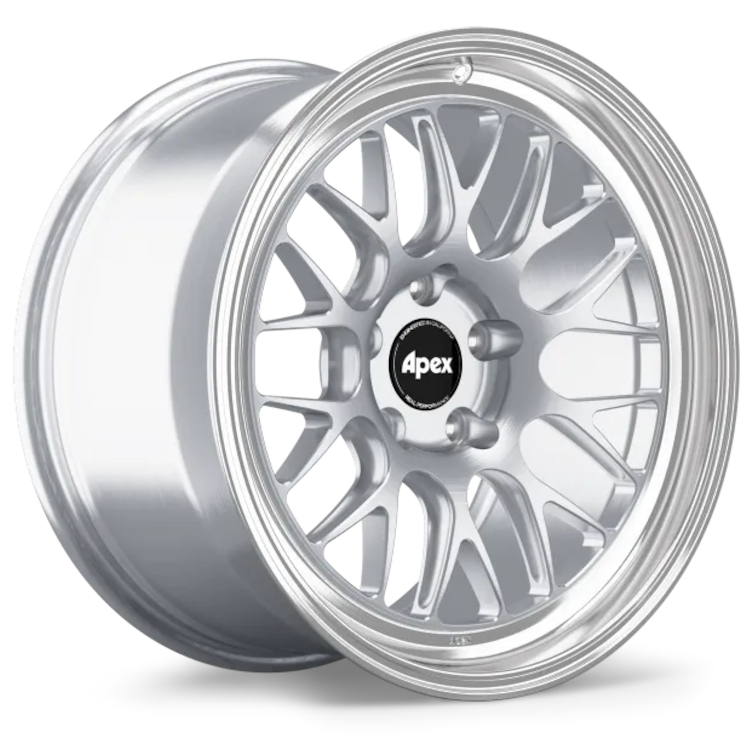 Brushed Clear Apex ML-10RT Wheels