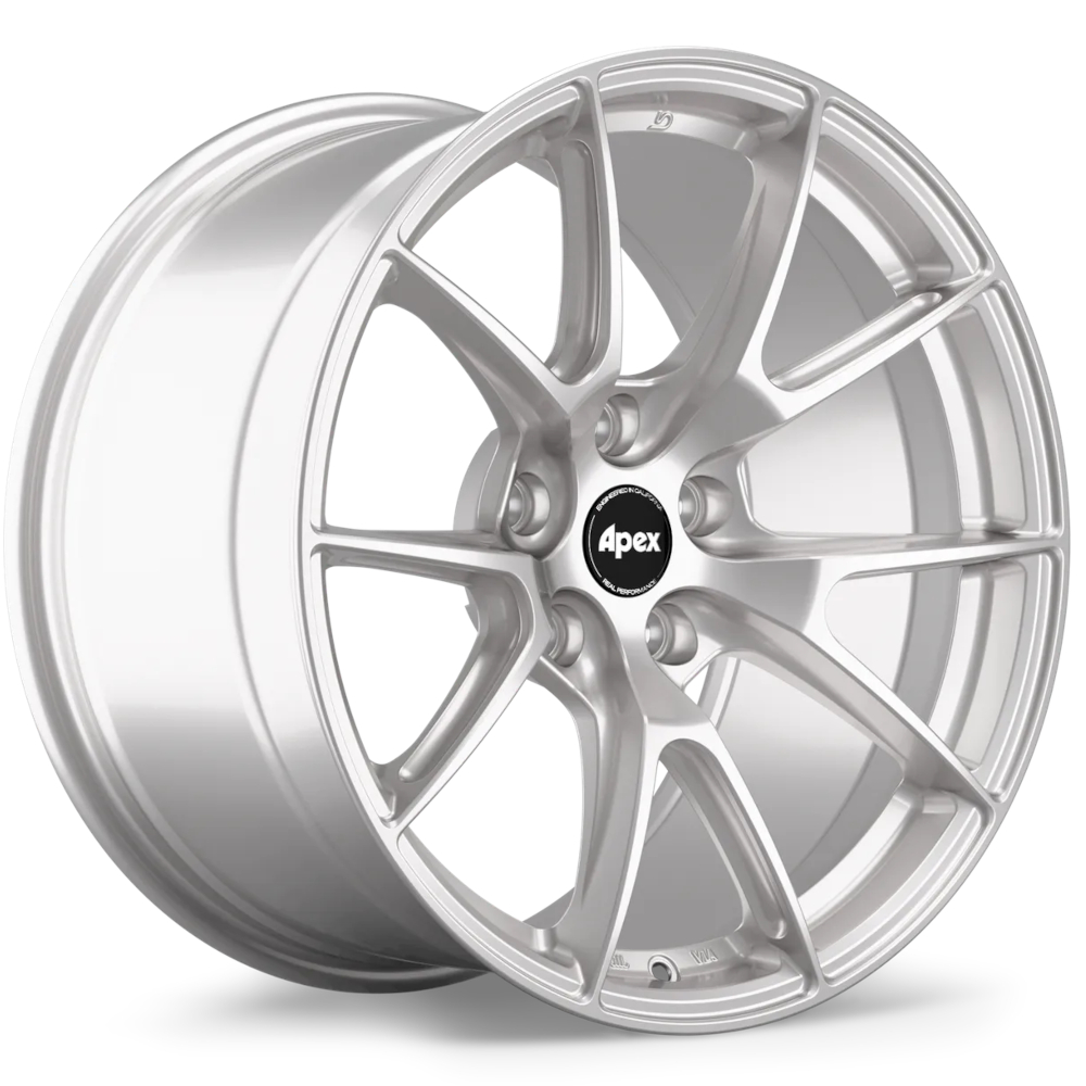 Race Silver Apex VS-5 Wheels