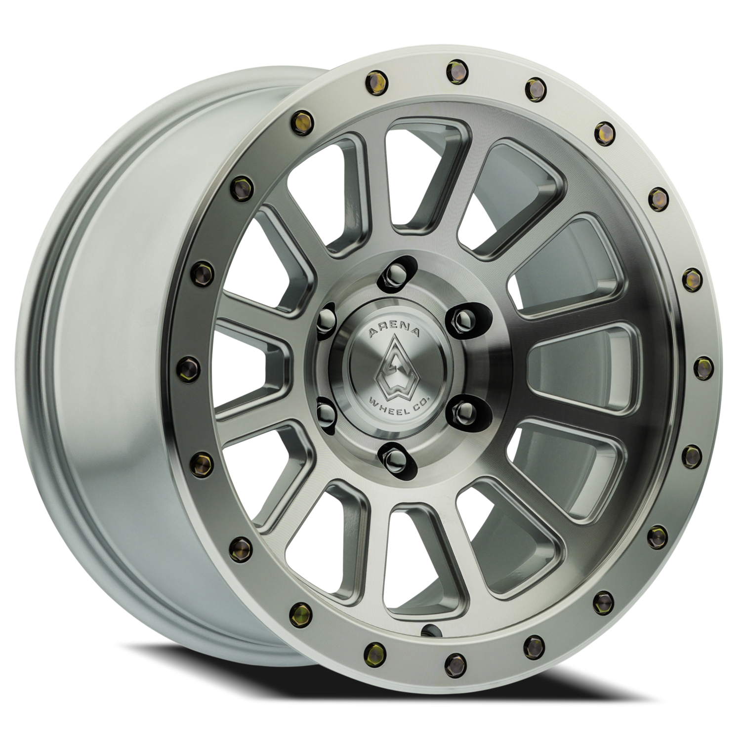 Silver Machined Arena Ammo Wheels