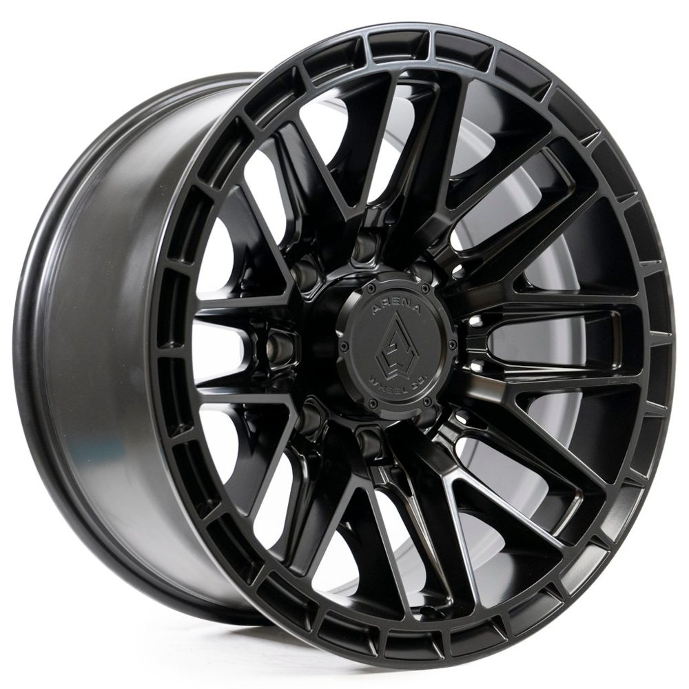 Satin Black Arena Battle Wheels