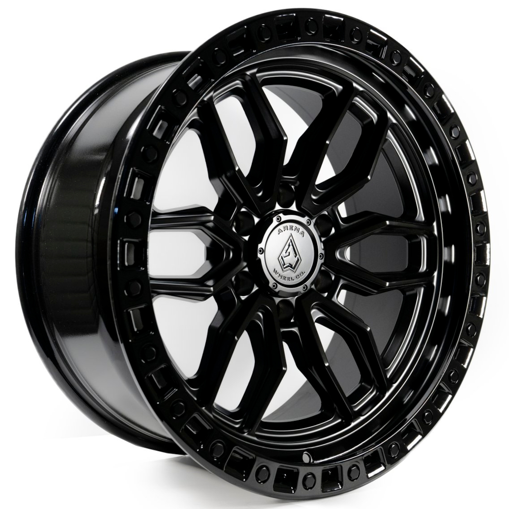 Satin Black Arena Hustle Wheels