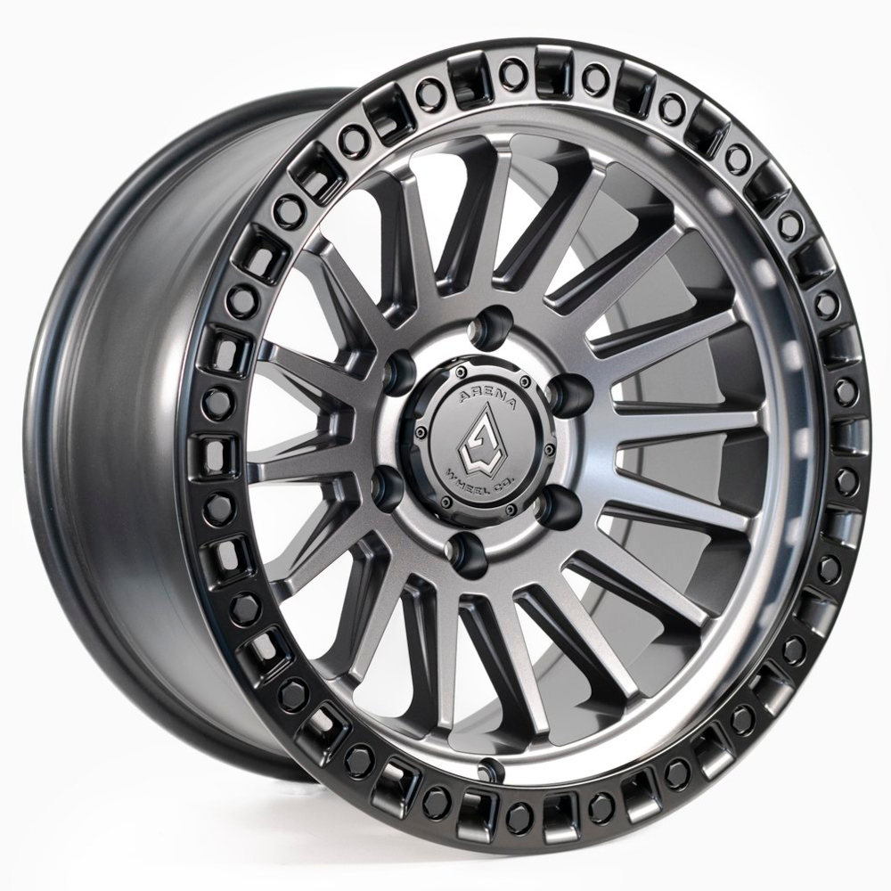 Gray Black Arena Mesa Wheels