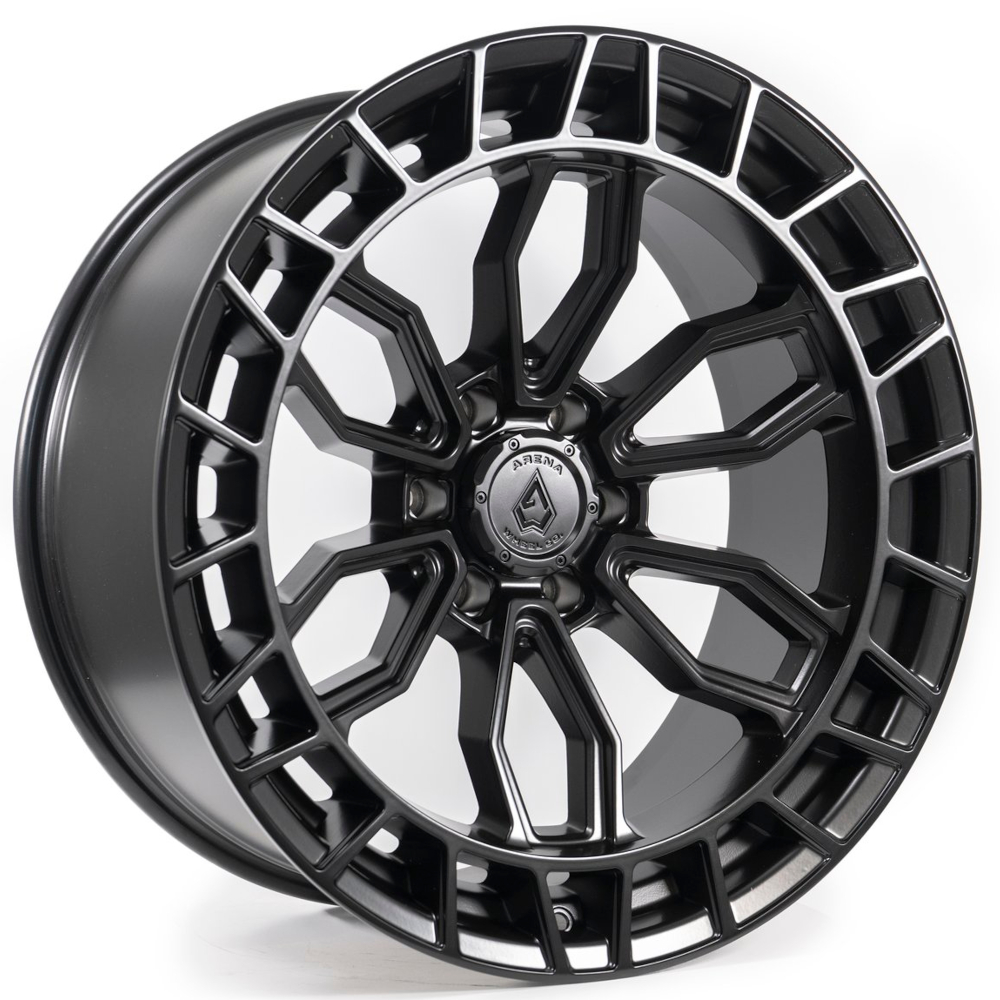 Satin Black Arena Recon Wheels