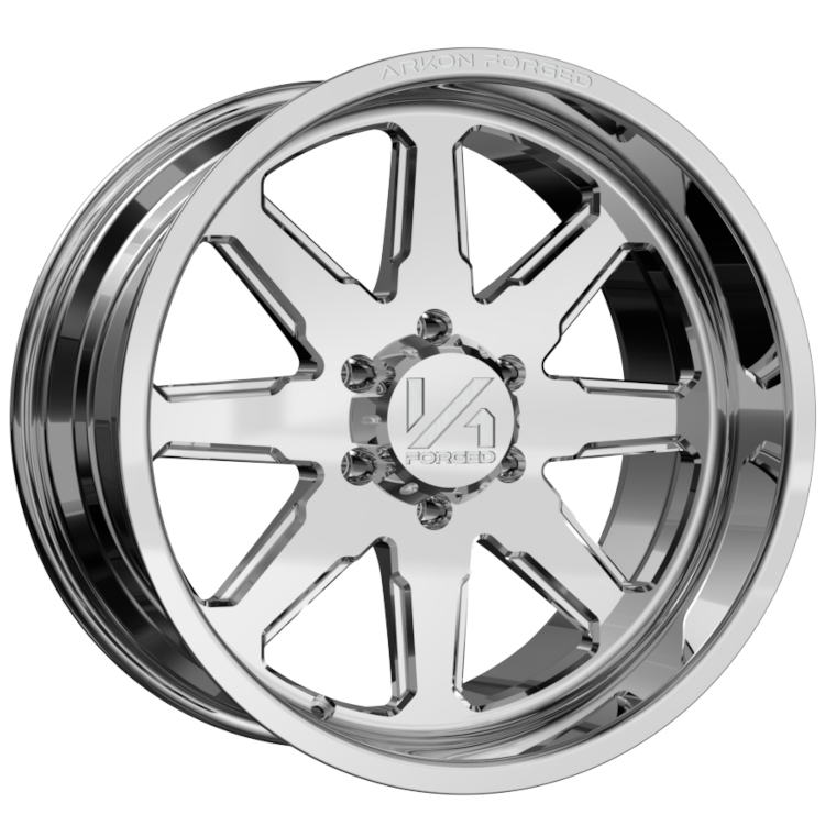 Polished ARKON FORGED Anvil Wheels