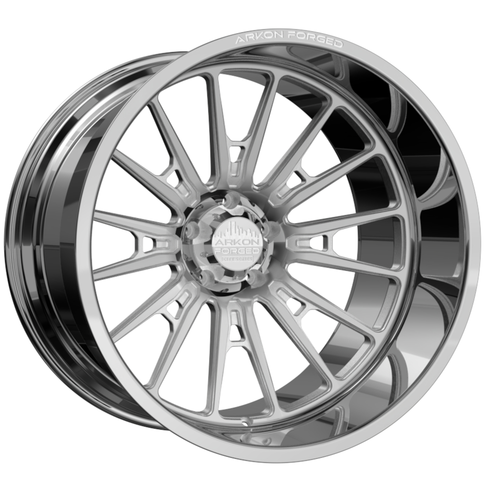 Polished ARKON FORGED Nashville Wheels