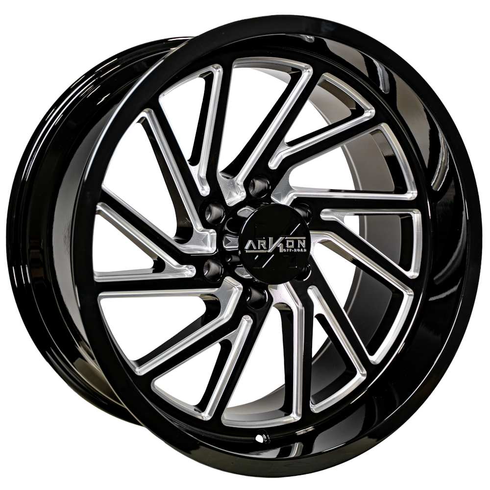 Black Milled ARKON OFF-ROAD Kennedy Wheels