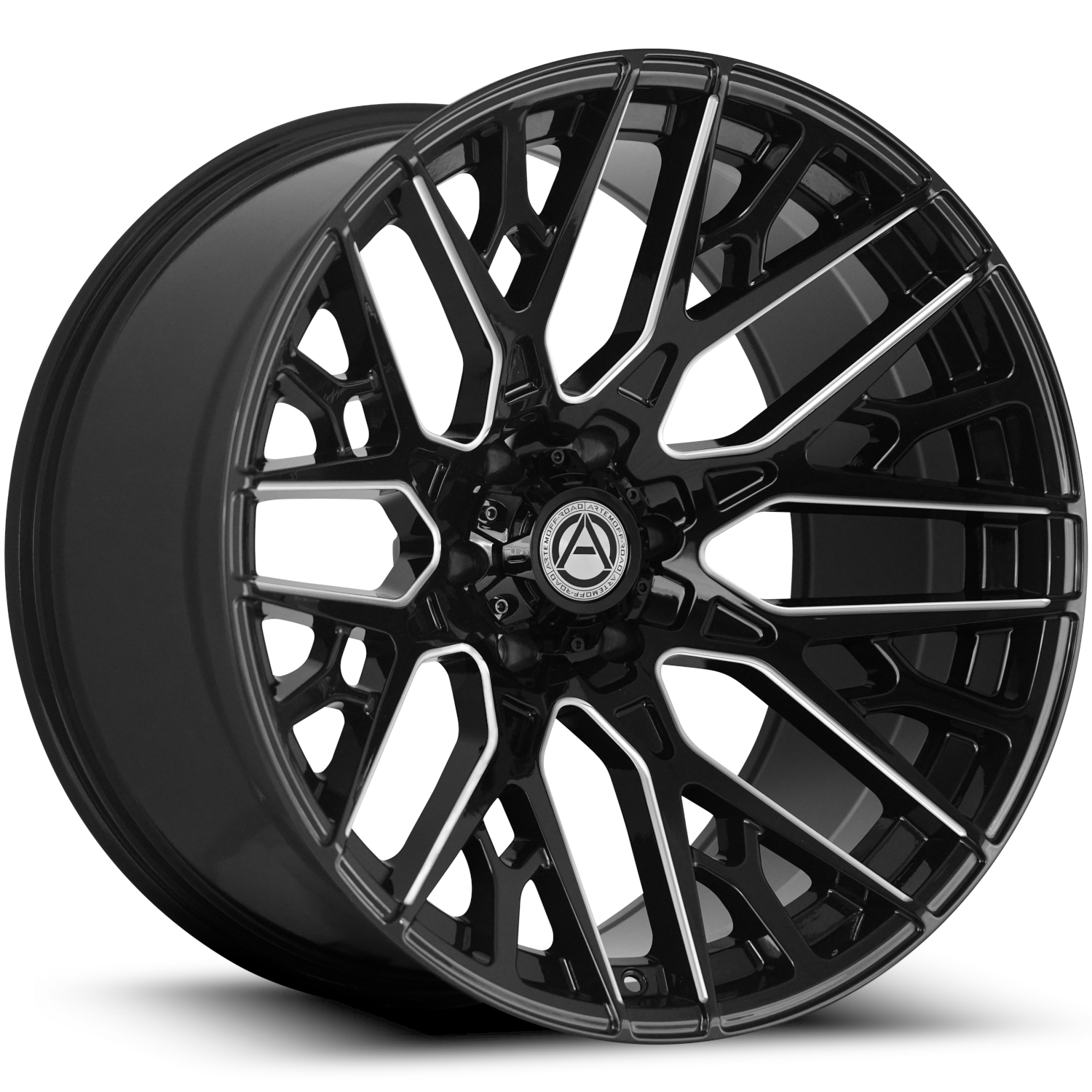 Black Milled Artem Offroad A209 Wheels