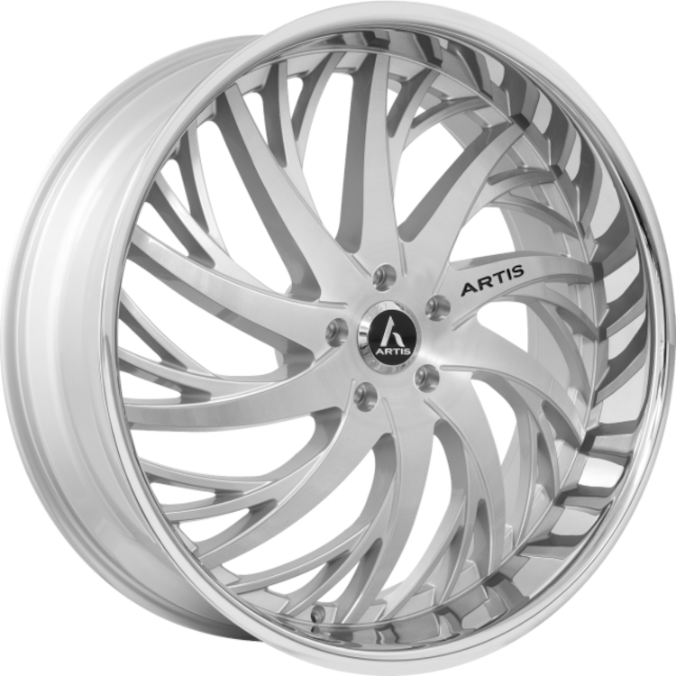 Silver Machined Artis Decatur Wheels