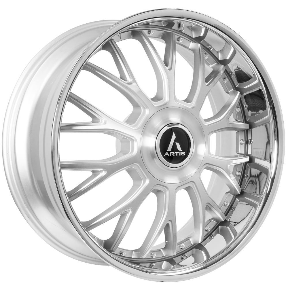 Silver Machined Artis Grind XL Wheels