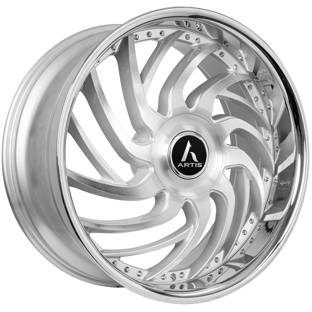 Silver Machined Artis Vantage XL Wheels