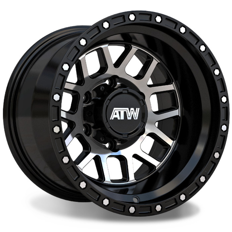 Black Machined ATW Remington Wheels