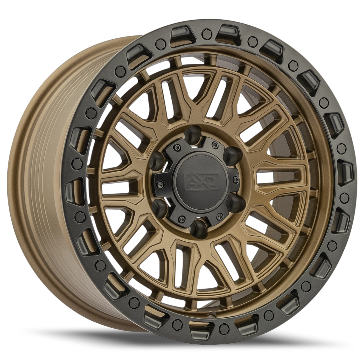Bronze Black AXD Offroad AS6 Wheels