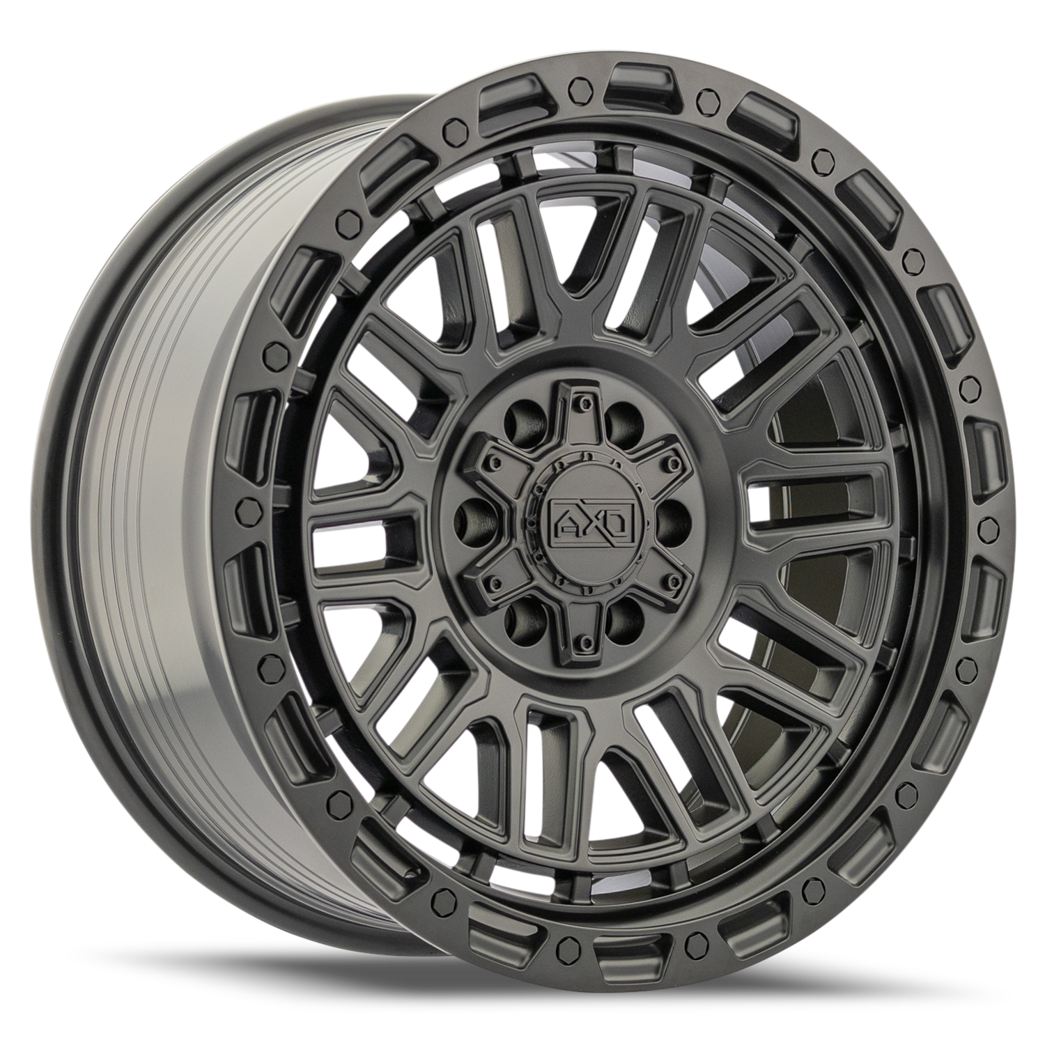 Satin Black AXD Offroad AS6 Wheels